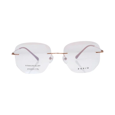 Gambar Parim Eyewear Kacamata Optical Metal Rimless - Gold