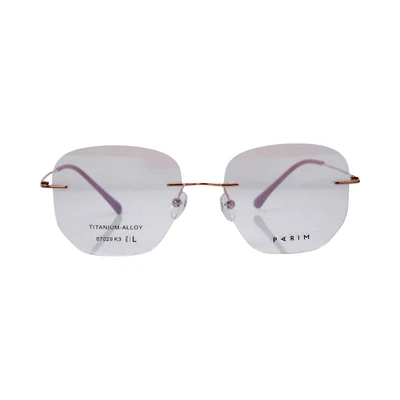 Gambar Parim Eyewear Kacamata Optical Metal Rimless - Gold