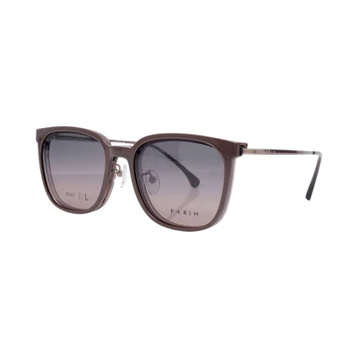 Gambar Parim Eyewear Kacamata Optical Magnetic Square 96047 - Cokelat Tea