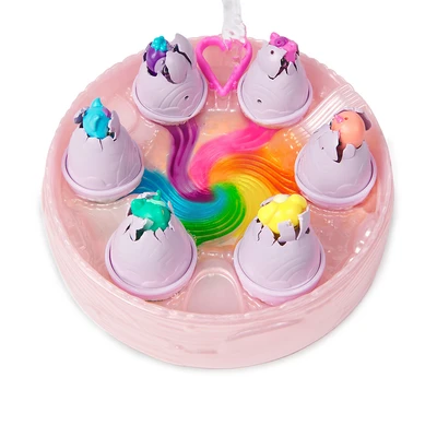 Gambar Hatchimals Alive Set Rainbow Hatchery Random
