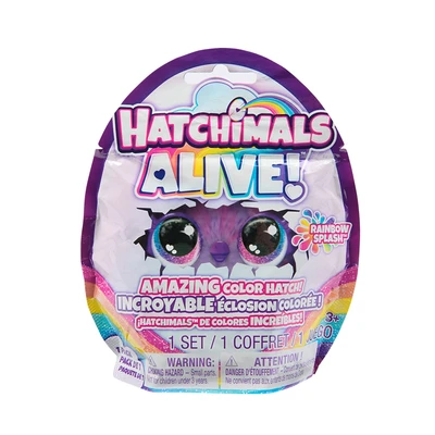 Gambar Hatchimals Alive Minifigure Rainbow Splash Random