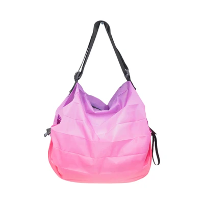 Gambar THYS Tas Belanja Lipat Roll Small Serbaguna - Ungu/Pink