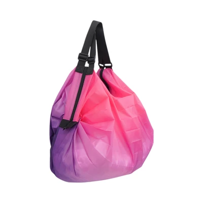 Gambar THYS Tas Belanja Lipat Roll Large Serbaguna - Pink/Ungu