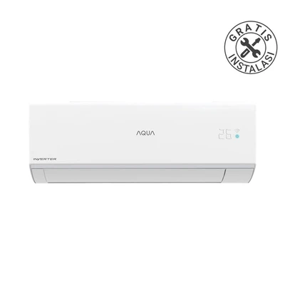 Gambar [Gratis Instalasi] Aqua Air Conditioner 1 PK AQA-KCR9VRAL - Putih