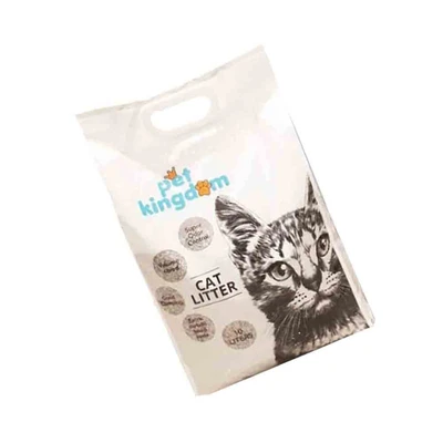 Gambar Donasi Pet Kingdom 10 ltr Set 5 pcs Pasir Kucing Ultra Odor Unscented