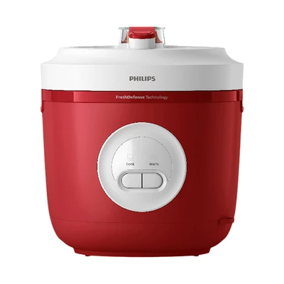 Gambar Philips Rice Cooker 1.8 Liter HD3210/30 - Merah