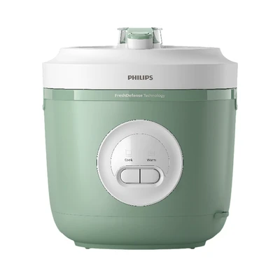 Gambar Philips Rice Cooker 1.8 Liter HD3210/32 - Hijau