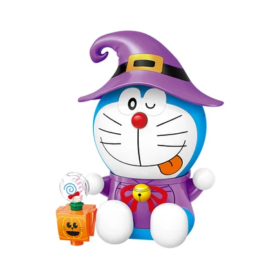 Gambar Keepplay Figure Doraemon Funny Set 85 Pcs - Biru/ungu