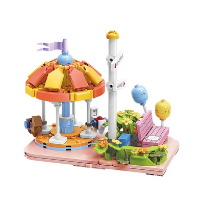 Gambar Keepplay Crayon Shinchan Joyful Amusement Park Set 308 Pcs - Mix