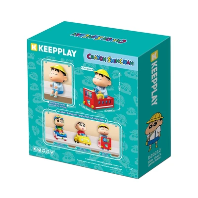 Gambar Keepplay Crayon Shinchan Game Train Set 165 Pcs - Mix