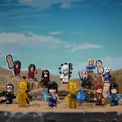 Gambar Keeppley Minifigure Naruto Pocket Size Build Block Random