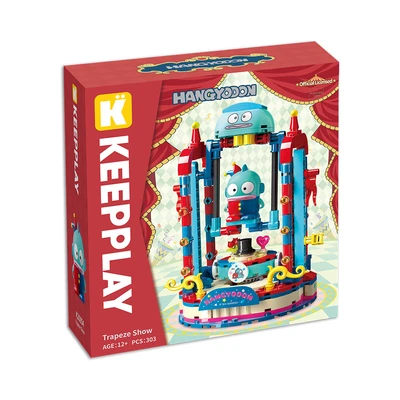 Gambar Keepplay Hangyodon Trapeze Show Set 303 Pcs - Mix