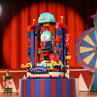 Gambar Keepplay Hangyodon Trapeze Show Set 303 Pcs - Mix