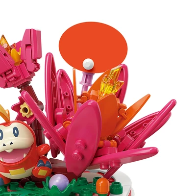 Gambar Keeppley Potted Plant Fuecoco Themed - Pink/merah