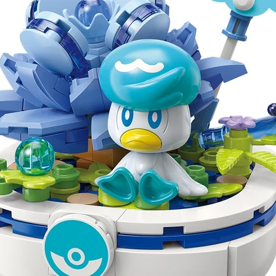 Gambar Keeppley Potted Plant Quaxly Themed - Biru