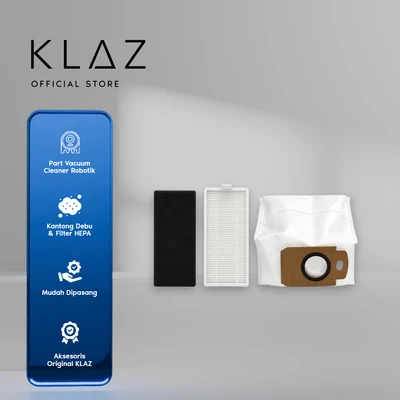 Gambar Klaz Part Kantong Debu & HEPA Filter Vacuum Cleaner Robotik Auto Empty