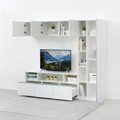 Gambar Informa Finn Set Lemari TV Modular Left - Putih