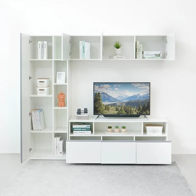 Gambar Informa Finn Set Lemari TV Modular Right - Putih