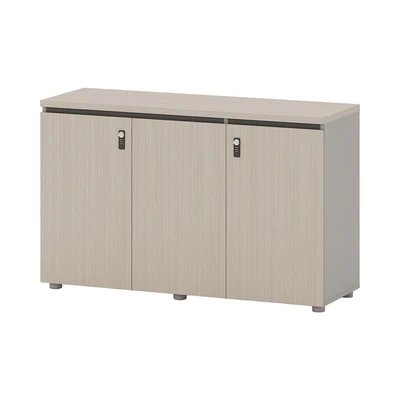 Gambar Informa Maven Kabinet Kantor - Cokelat Oak/Abu-Abu