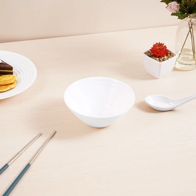Gambar Culinart Wline Mangkuk Saji Kaca 13 cm - Putih