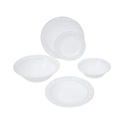 Gambar Culinart Rhythm Perlengkapan Makan Set 5 pcs - Putih