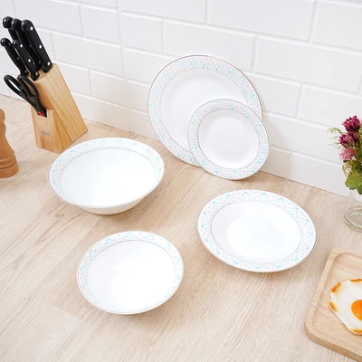 Gambar Culinart Rhythm Perlengkapan Makan Set 5 pcs - Putih