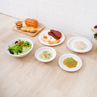 Gambar Culinart Lacey Perlengkapan Makan Set 5 pcs - Putih