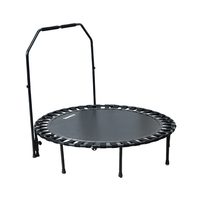 Gambar Kinetic 137 cm Trampoline Dengan Handle Bar - Hitam