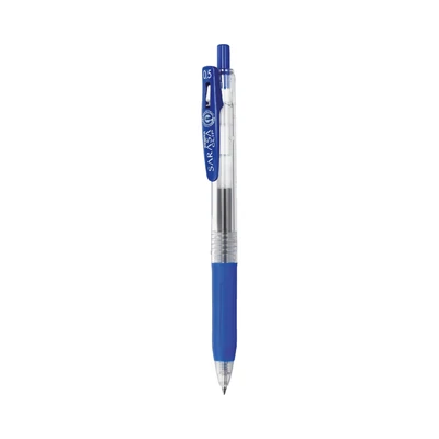 Gambar Zebra Sarasa Pulpen Gel Biru 0.5 Mm