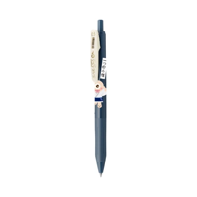Gambar Zebra Sarasa Monsters Vintage Pulpen Gel Blue Gray 0.5 Mm