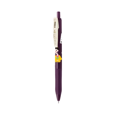 Gambar Zebra Sarasa Monsters Vintage Pulpen Gel Bordeaux Purple 0.5 Mm