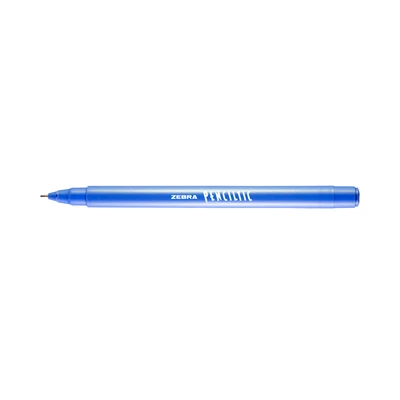 Gambar Zebra Penciltic Fineliner Pulpen Biru 0.4 Mm