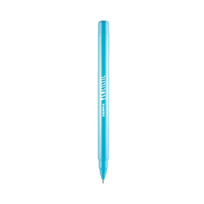 Gambar Zebra Penciltic Fineliner Pulpen Biru Muda 0.4 Mm