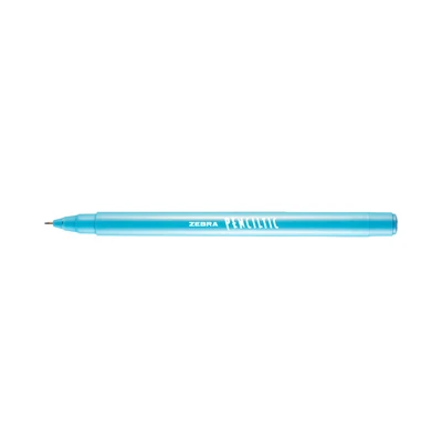 Gambar Zebra Penciltic Fineliner Pulpen Biru Muda 0.4 Mm