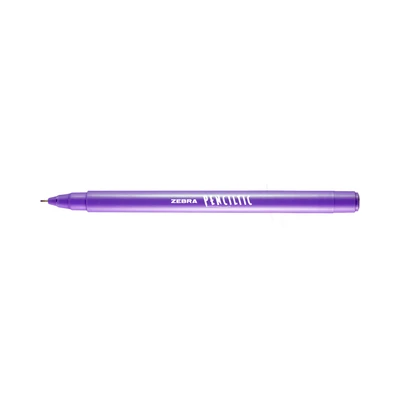 Gambar Zebra Penciltic Fineliner Pulpen Ungu Violet 0.4 Mm