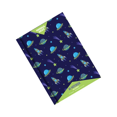 Gambar Doodle Dazzles Notebook Starwonder A5 - Biru