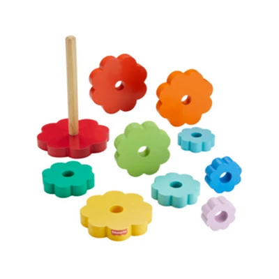 Gambar Fisher Price Set Ring Stacker Kayu Hxt77