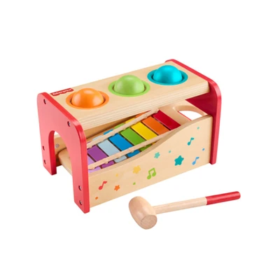 Gambar Fisher Price Set Pound & Tap Bench Xylophone Hxt88