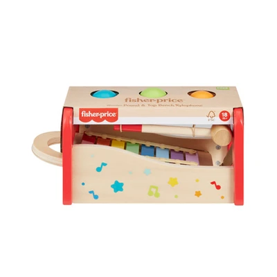 Gambar Fisher Price Set Pound & Tap Bench Xylophone Hxt88