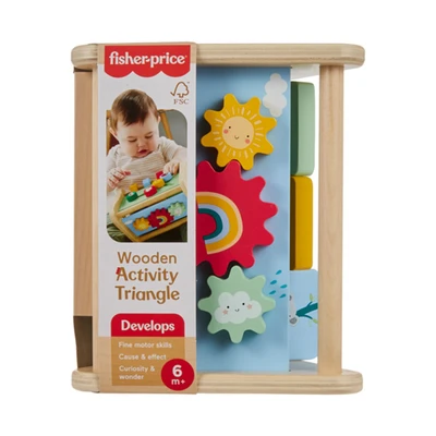 Gambar Fisher Price Playset Activity Triangle Kayu - Mix