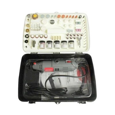 Gambar Maxbuilt Set Gerinda Elektrik Multifungsi 135 Watt - Abu-Abu