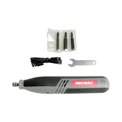 Gambar Maxbuilt Pahat Elektrik Cordless 3.6V - Abu-Abu