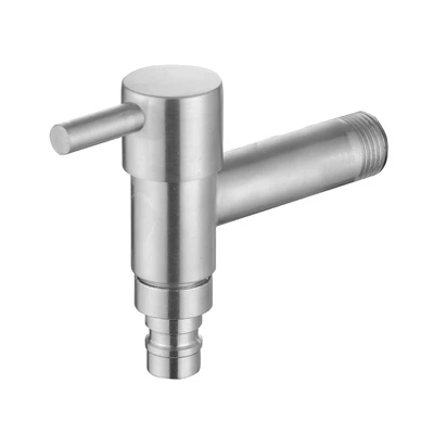 Gambar Fosa 1/2 Inch Keran Air Stainless Steel Flange T-1272Ss- Silver Satin