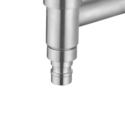 Gambar Fosa 1/2 Inch Keran Air Stainless Steel Flange T-1272Ss- Silver Satin