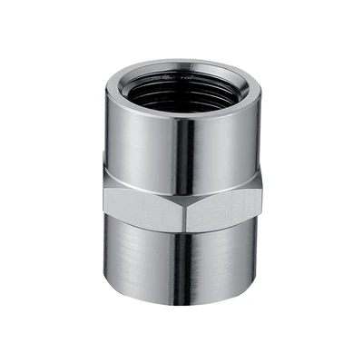 Gambar Fosa 1/2 Inci Sambungan Pipa Drat Dalam Stainless Steel - Silver