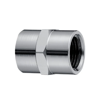 Gambar Fosa 1/2 Inci Sambungan Pipa Drat Dalam Stainless Steel - Silver