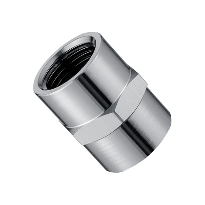 Gambar Fosa 1/2 Inci Sambungan Pipa Drat Dalam Stainless Steel - Silver