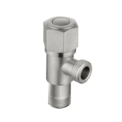 Gambar Fosa 1/2 Inch Stop Keran Shower Stainless Steel - Silver