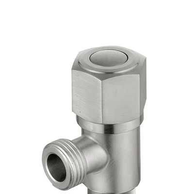 Gambar Fosa 1/2 Inch Stop Keran Shower Stainless Steel - Silver