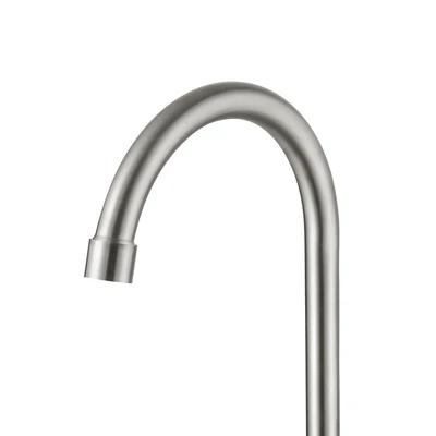 Gambar Fosa Keran Dapur Dinding Stainless Steel - Silver